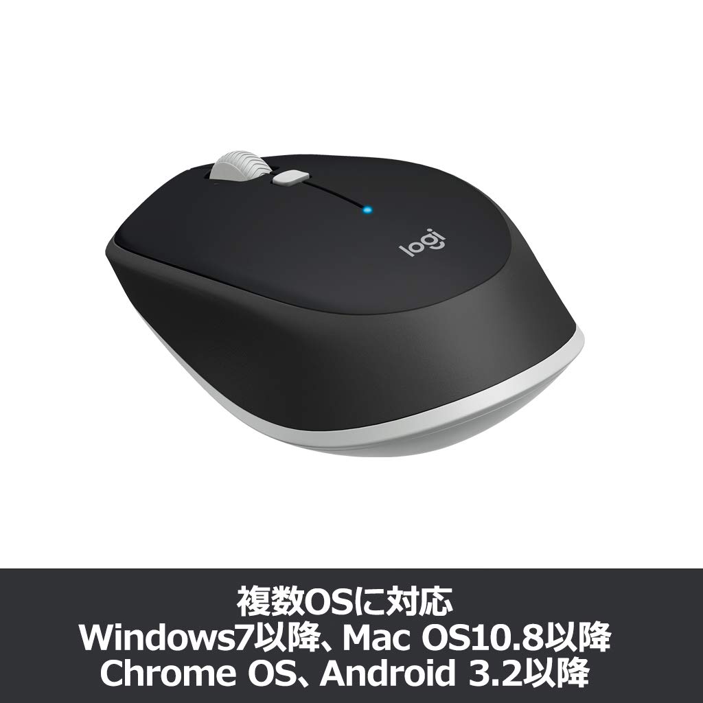 Amazon.co.jp: ロジクール M337BK ワイヤレスマウス 無線 Bluetooth 6